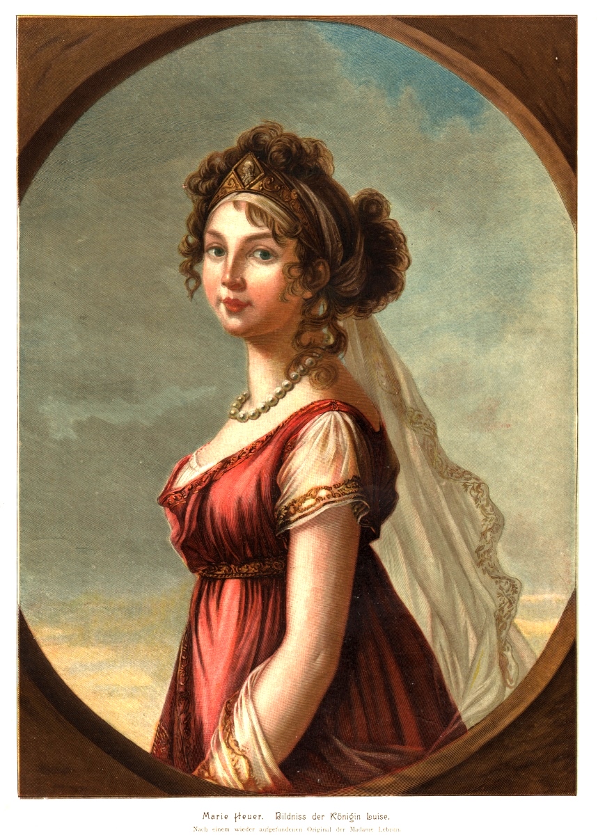 Luise, Königin von Preußen, OriginalFarbholzstich von ca. 1890 eBay